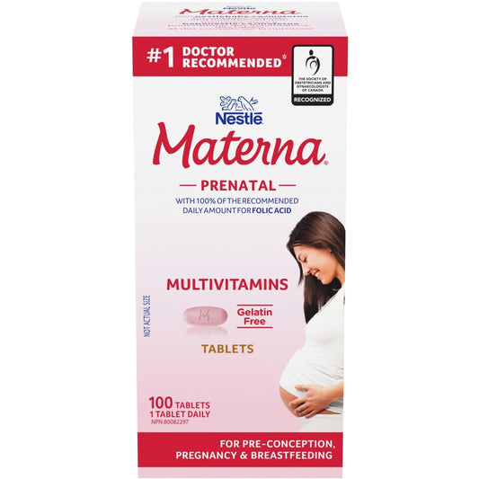 Materna Prenatal Multivitamin Tablets 100 Count