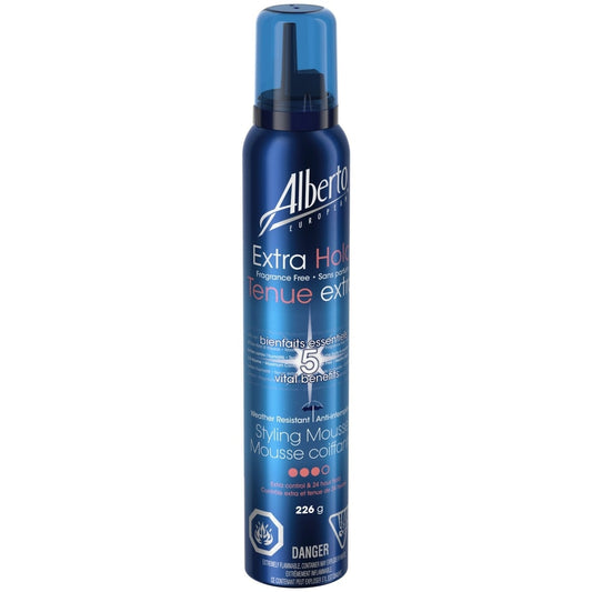 Extra Hold Unscented Hair Mousse 226g