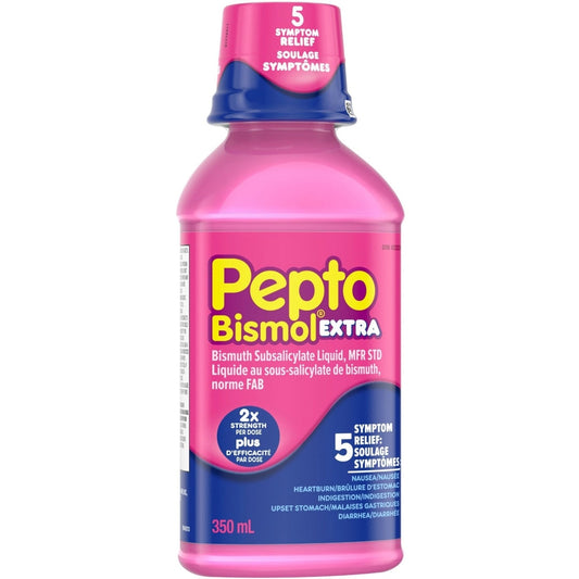 Pepto Bismol Extra Strength Liquid, Original, 350mL