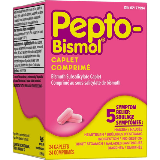 Digestive Relief Caplets, 24 Tablets