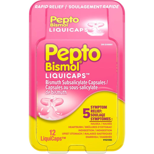 Stomach Relief LiquiCaps, 12 Count