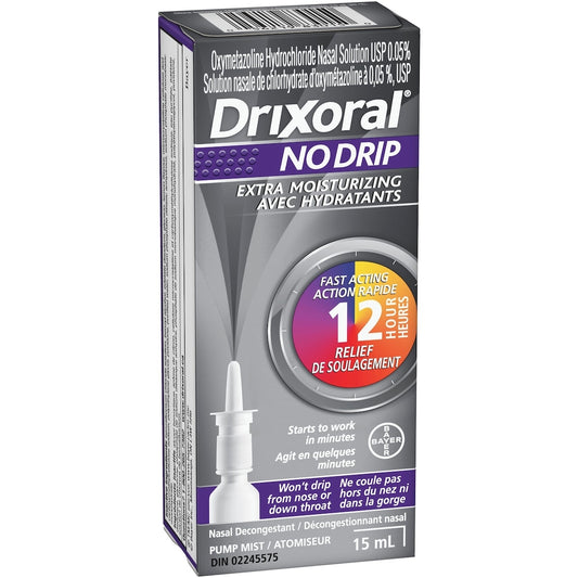 No Drip Moisturizing Nasal Spray 15ml