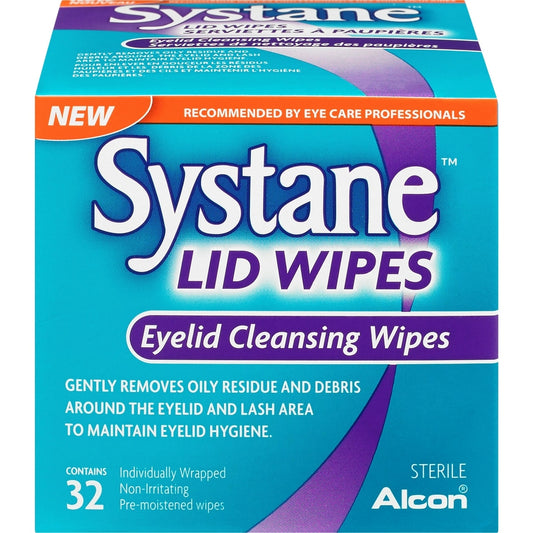 Systane Gentle Lid Wipes 32 Pack