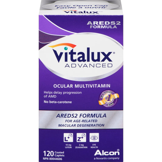 Vitalux Advanced Eye Health Caplets 120 Count