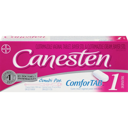 Canesten 1-Day Yeast Infection Treatment Combo Pack