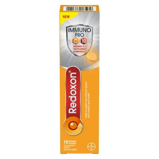 ImmunoPRO Effervescent Tablets Orange 15 Pack