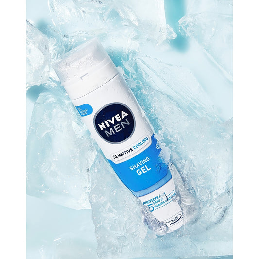 Nivea Men Sensitive Cooling Shaving Gel 198g