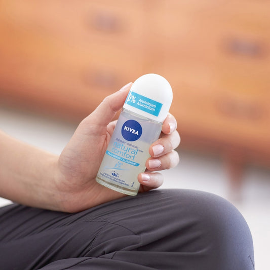 Nivea Natural Comfort Aluminum-Free Deodorant Roll-On 50ml