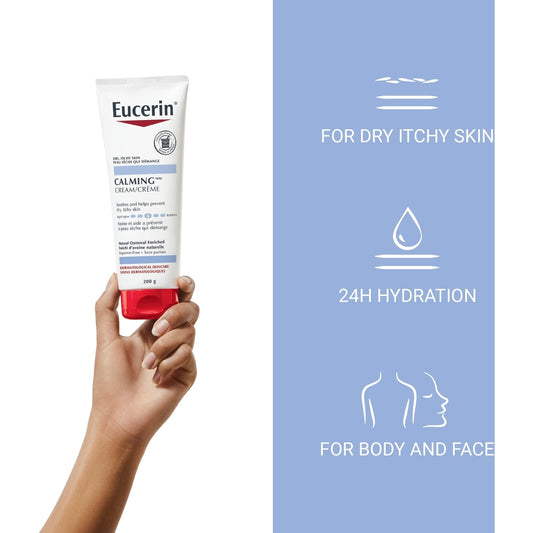 Calming Moisturizing Cream for Dry, Itchy Skin 200g