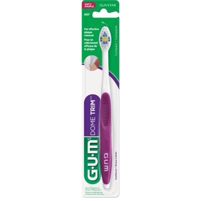 Dome Trim Compact Soft Toothbrush