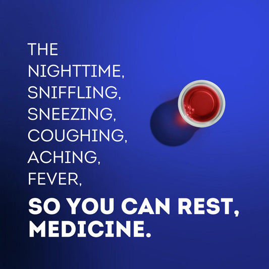 NyQuil Nighttime Cold & Flu Relief Cherry 354ml
