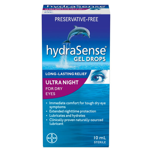 Nighttime Dry Eye Relief Gel Drops 10ml