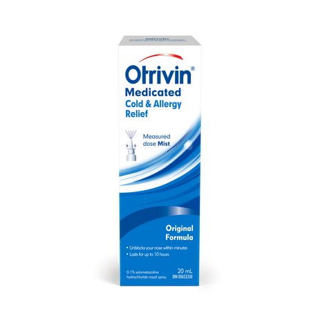 Otrivin 0.1% Nasal Spray 20ml