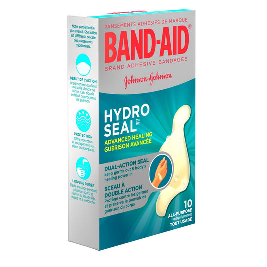 Hydro Seal Advanced Healing Bandages, 10 Pack