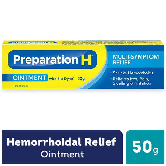 Preparation H Hemorrhoid Relief Ointment 50g