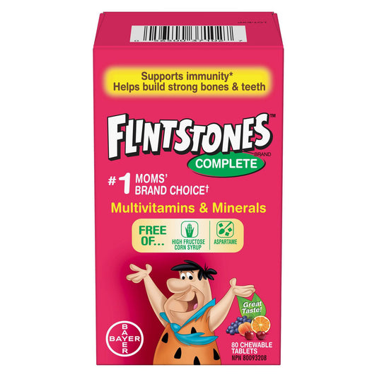 Kids Chewable Multivitamin Aspartame-Free, 80 Tablets