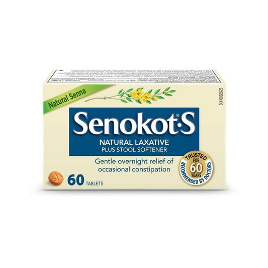 SENOKOT-S TABS 60'S