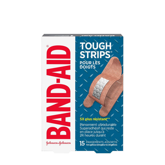 Tough-Strips Finger Bandages, 15 Pack