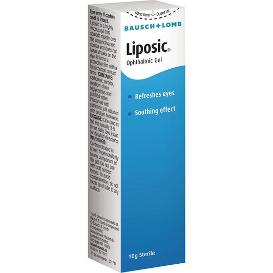 Liposic Ophthalmic Gel for Dry Eyes 10g