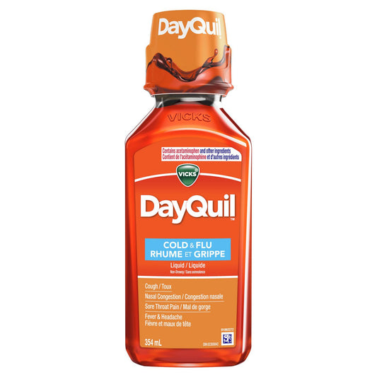 DayQuil Cold & Flu Liquid 354ml