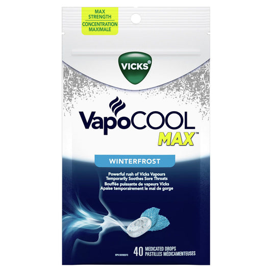 VapoCOOL Winterfrost Medicated Drops 40ct