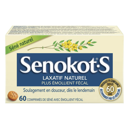 SENOKOT-S TABS 60'S