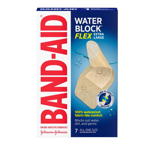 Waterproof Flex XL Bandages, 7-Pack