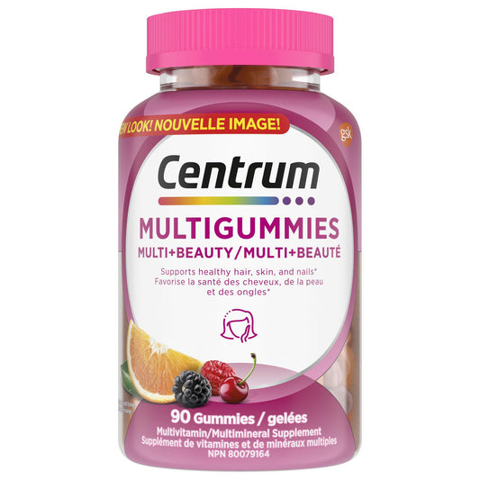 Multi+Beauty Hair, Skin & Nails Gummies 90ct