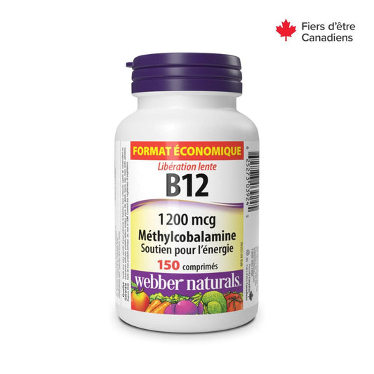 Timed-Release Vitamin B12 1200mcg 150 Tablets