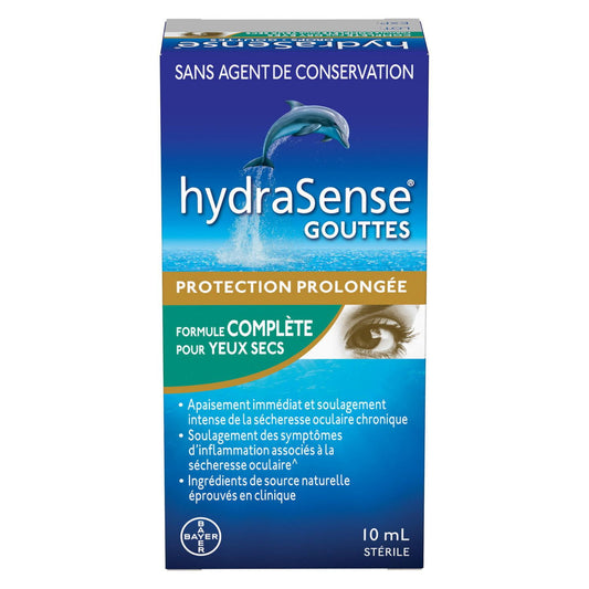 HydraSense Complete Preservative-Free Eye Drops 10mL