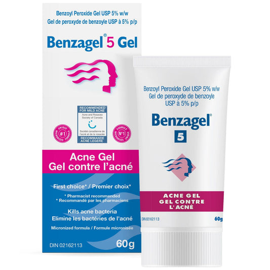 Benzagel Acne Gel 5% 60g