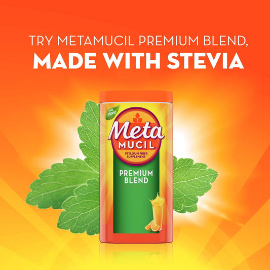 Metamucil Sugar-Free Orange Fibre Supplement 421g