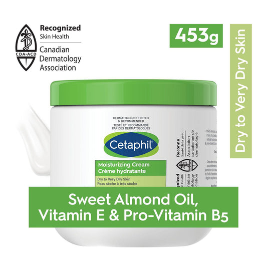 Cetaphil Moisturizing Cream for Dry Skin 453g