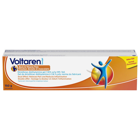 Voltaren Emulgel Back & Muscle Pain Relief Gel 150g