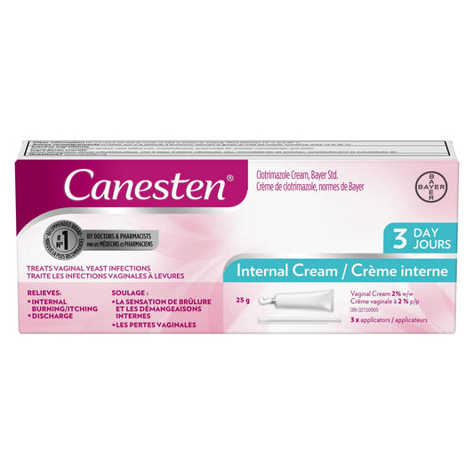 Canesten 3-Day Vaginal Yeast Infection Cream 25g
