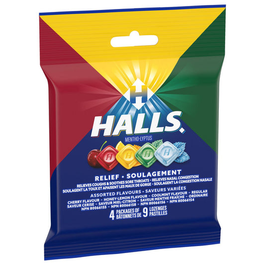 Assorted Cough Drops 4-Pack