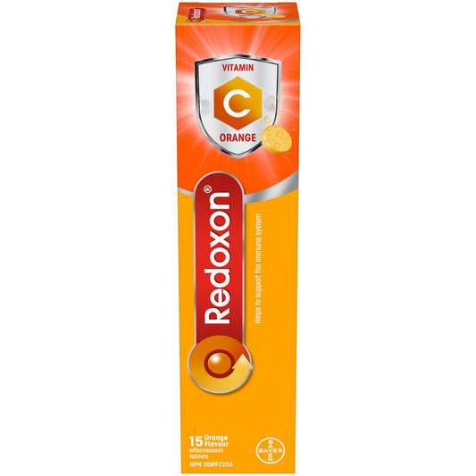 Redoxon Vitamin C Effervescent Tablets Orange 15 Pack