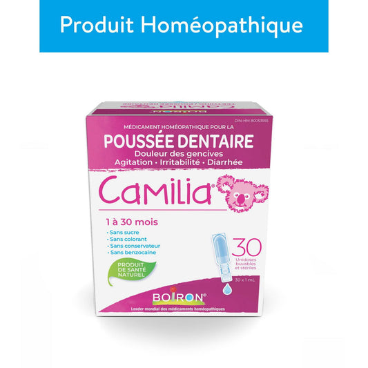 Camilia Teething Relief Drops for Babies, 30 x 1ml