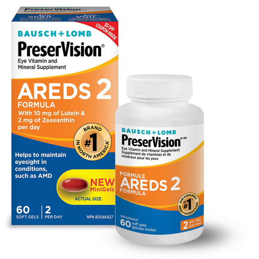 PreserVision AREDS 2 Eye Health Softgels 60ct