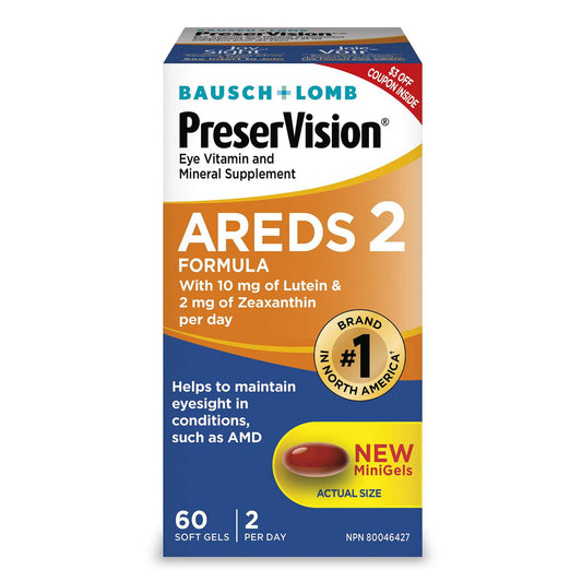 PreserVision AREDS 2 Eye Health Softgels 60ct