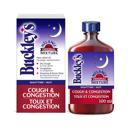Nighttime Cough & Congestion Relief Syrup 100mL
