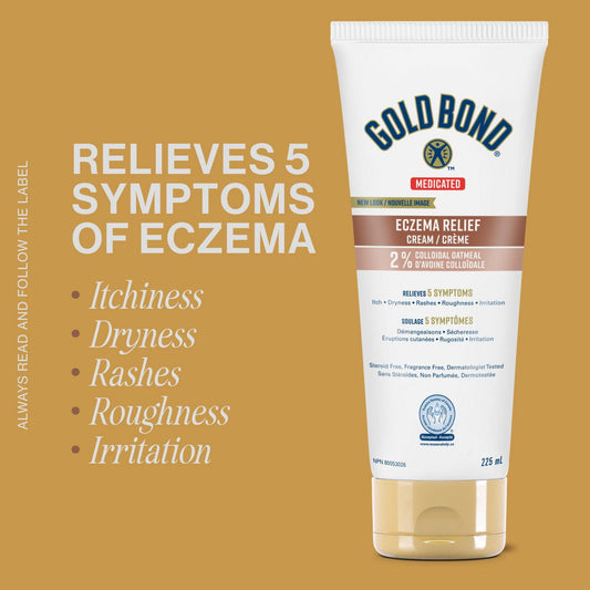 Eczema Relief Cream with Colloidal Oatmeal 225ml