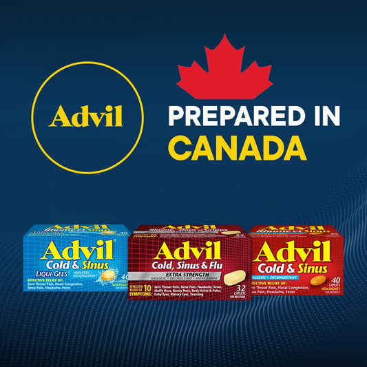 Advil Cold & Sinus Liqui-Gels, 20 Capsules