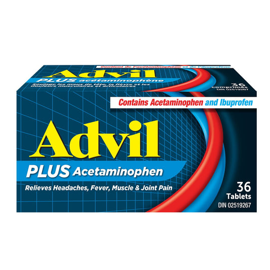 Advil Plus Acetaminophen Tablets 36 Count
