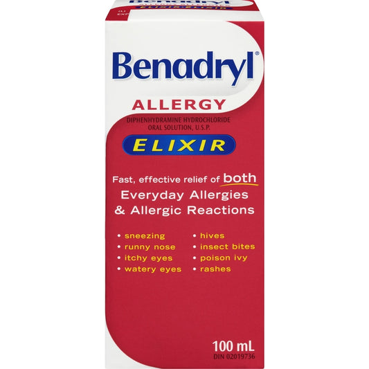 Allergy Relief Liquid Elixir 100ml