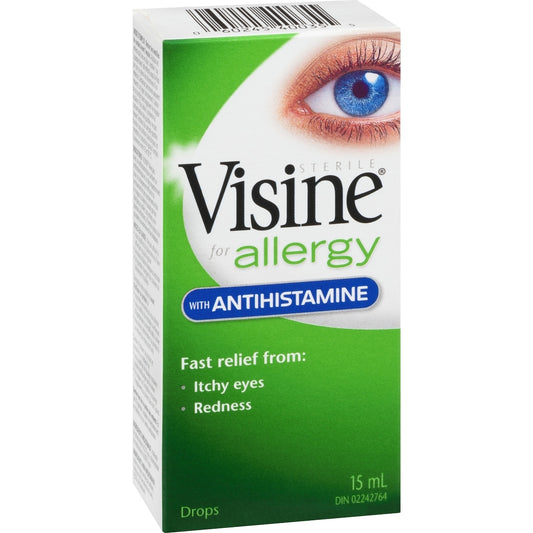 Visine Allergy Relief Eye Drops 15mL