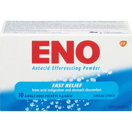 Eno Antacid Powder Sachets 10-Pack
