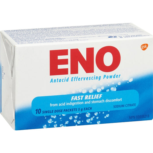 Eno Antacid Powder Sachets 10-Pack