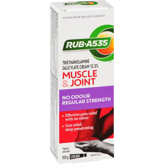 No Odour Muscle & Joint Cream Regular Strength 100g