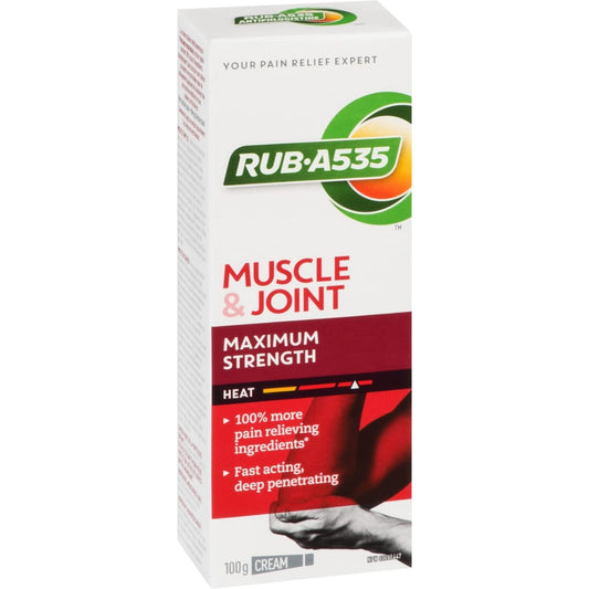 Maximum Strength Muscle & Joint Heat Cream 100g
